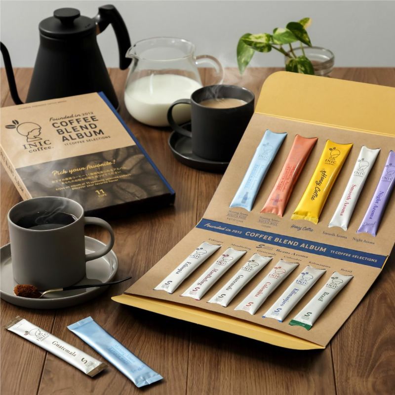 COFFEE BLEND ALBUM 11種アソート INIC coffee 公式通販サイト