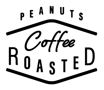 PEANUTS coffee ROASTED ロゴ