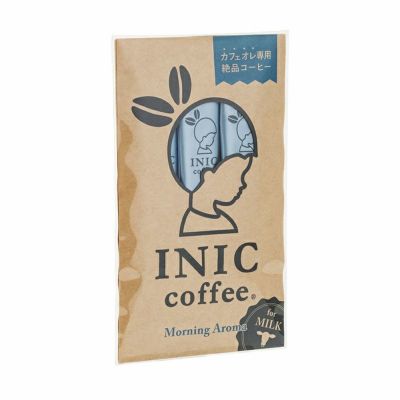 INIC coffee モーニングアロマ　スティック3本のパッケージ写真