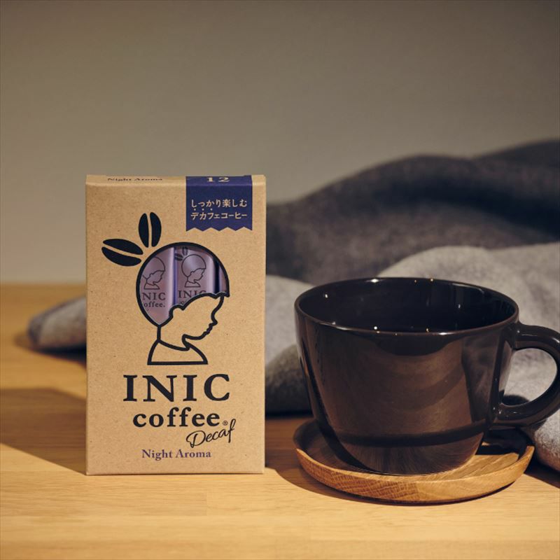 INIC coffee ナイトアロマ デカフェ スティックコーヒー 3本入り