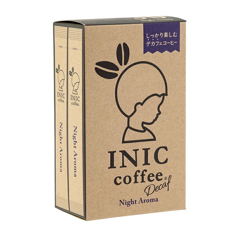 INIC coffee ナイトアロマ デカフェ スティックコーヒー 30本入り