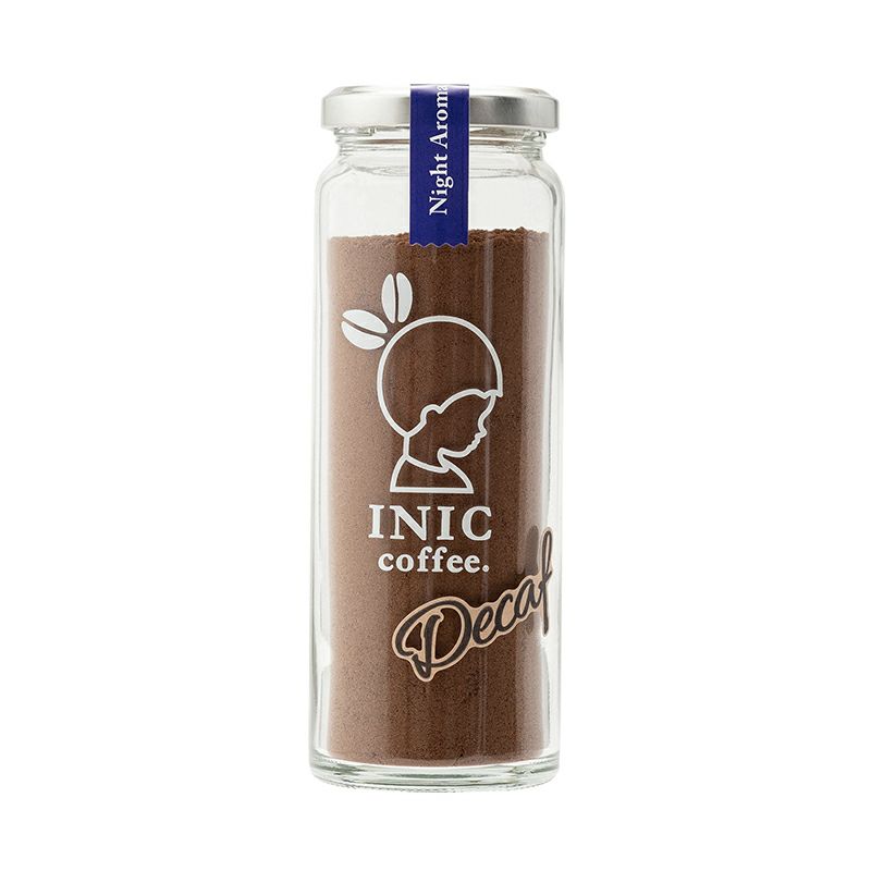 INIC coffee ナイトアロマの瓶外観