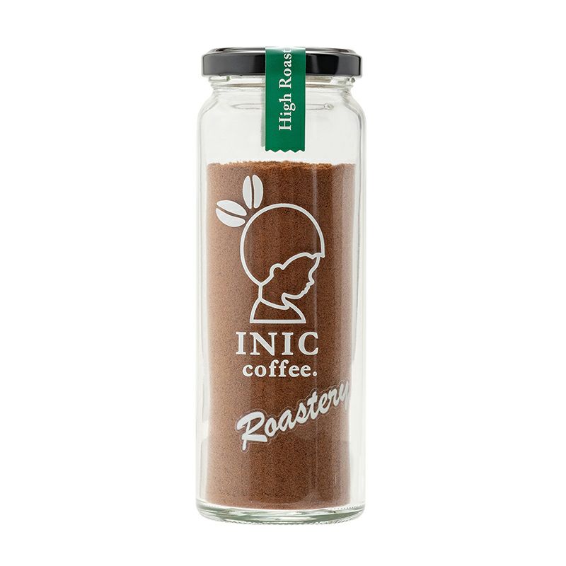 Inic Coffee ロースタリー High Roast 中煎りコーヒー 瓶 14 28杯分 Inic Coffee ロースタリー High Roast 中煎りコーヒー 瓶 14 28杯分