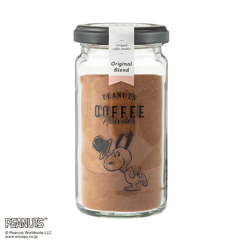 スヌーピーコーヒー キャラメルヘーゼルナッツ瓶