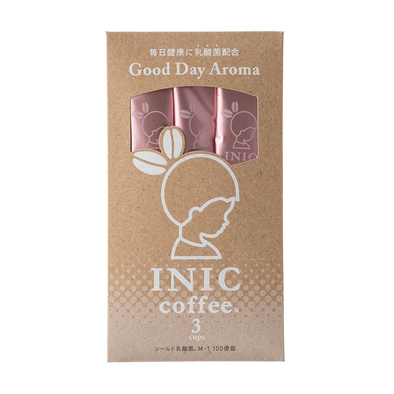グッドデイアロマ　シールド乳酸菌入り3本入りのパッケージ正面