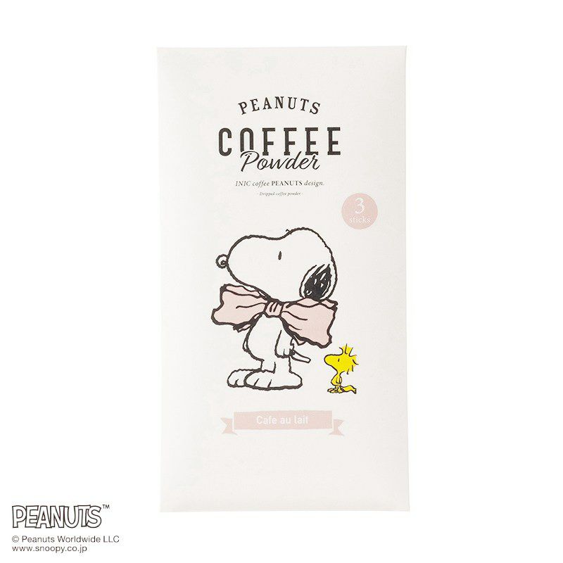 スヌーピー コーヒースティック 3本入 カフェオレ専用 Peanuts コーヒーギフト スヌーピー コーヒースティック 3本入 カフェオレ専用 Peanuts コーヒーギフト