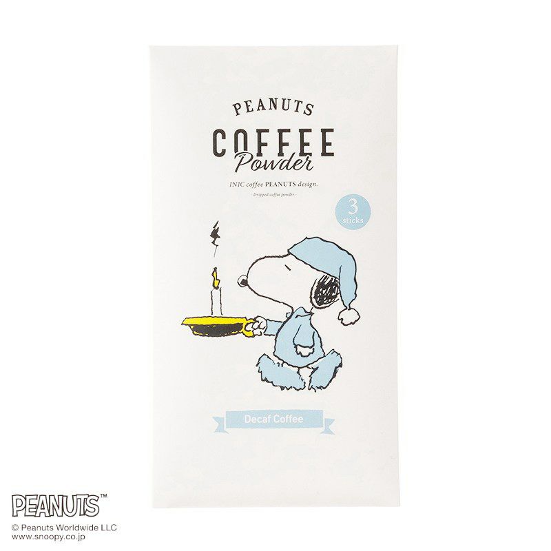 スヌーピー コーヒースティック 3本入 デカフェ Peanuts コーヒーギフト スヌーピー コーヒースティック 3本入 デカフェ Peanuts コーヒーギフト