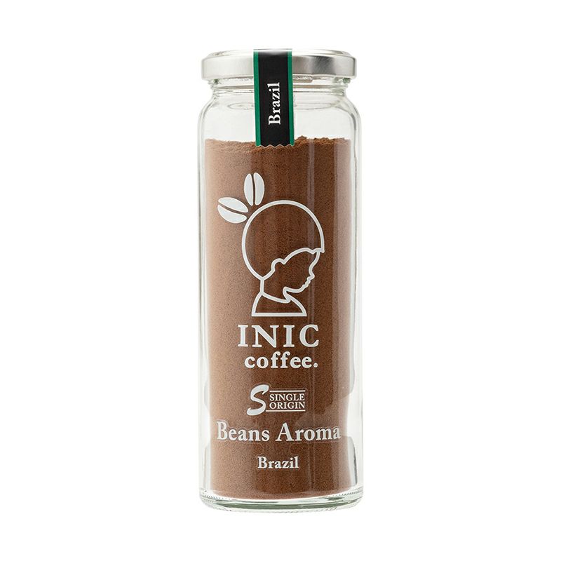 INIC coffee Beans Aroma ブラジル コーヒー瓶 14～28杯分