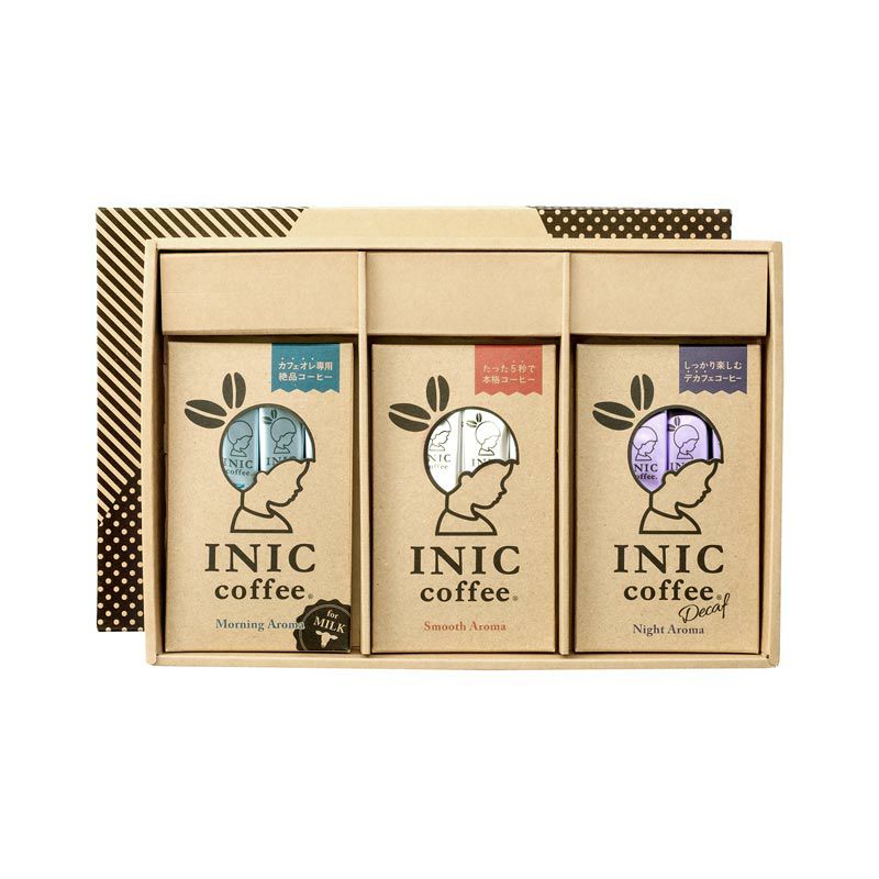 INIC coffee／イニックコーヒー 3 Flavor Box Gift
