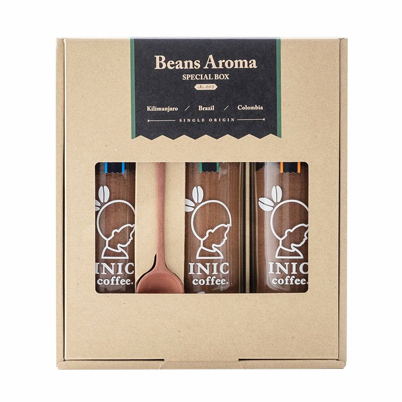 Beans Aroma Gift No.2のギフトボックス外観