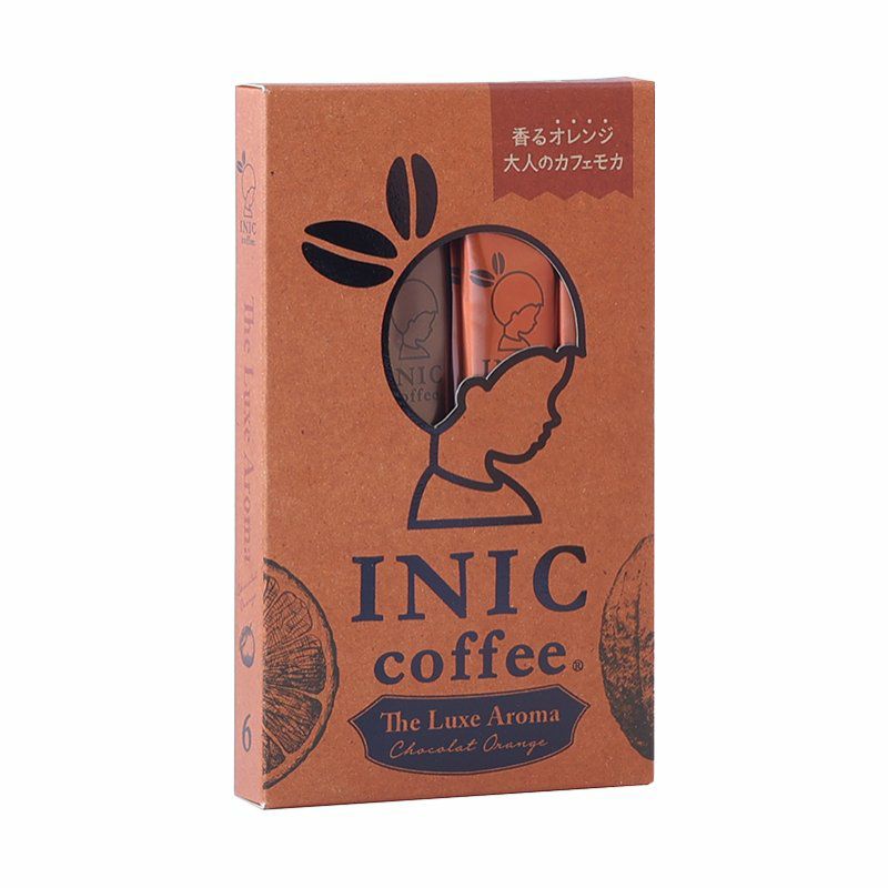 INIC coffee リュクスアロマ キャラメル ヘーゼルナッツ6カップス