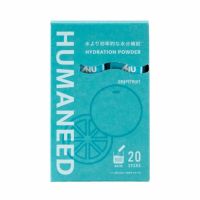 HUMANEED GRAPEFRUIT経口補水液 グレープフルーツをボトルとグラスに入れたイメージ写真