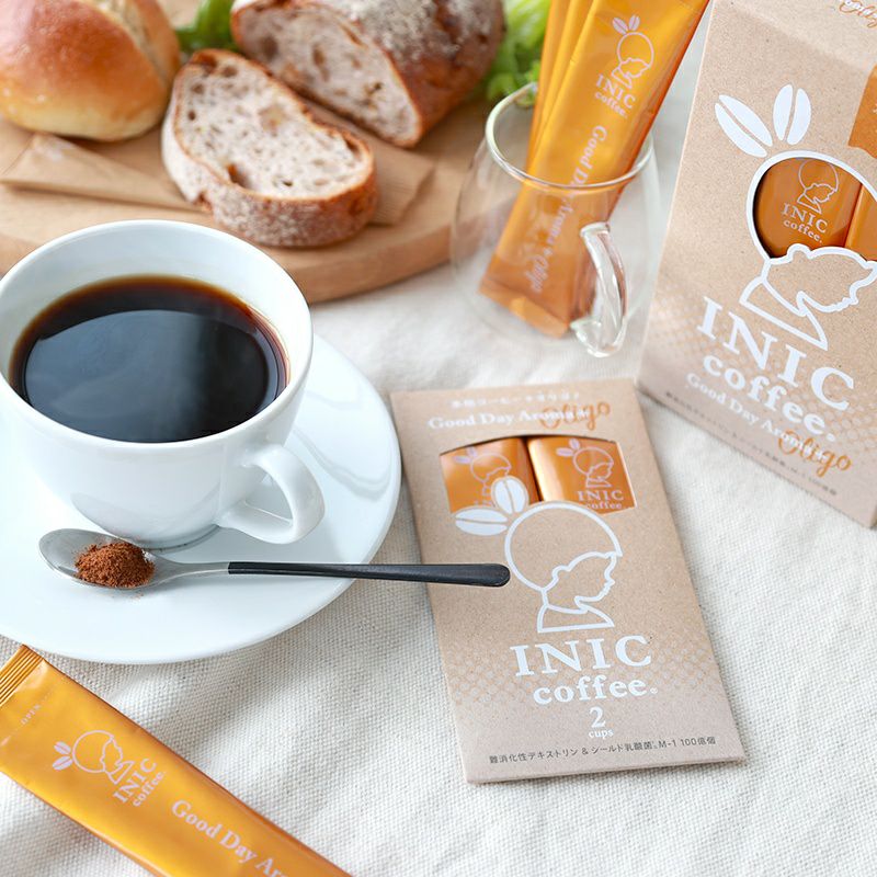 INIC coffee グッドデイアロマ＋オリゴ 2カップス