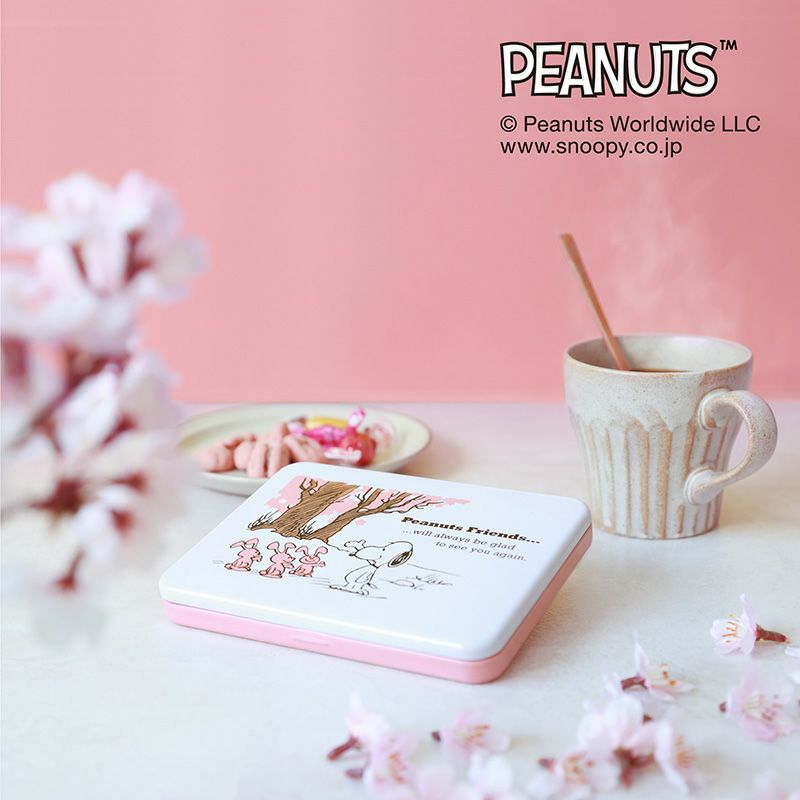 スヌーピー コーヒー桜黒糖 ラテ