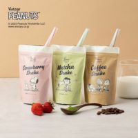 PEANUTS DRINKS シェイク ほろにが抹茶