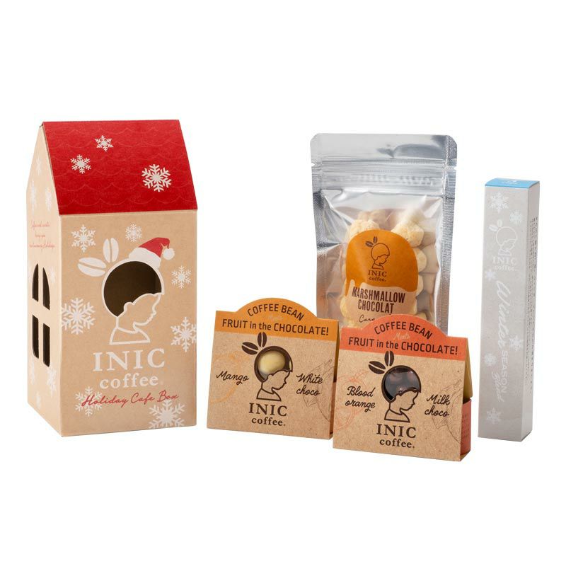 INIC coffee クリスマス おうちボックス スイーツ＆コーヒーのプチギフト