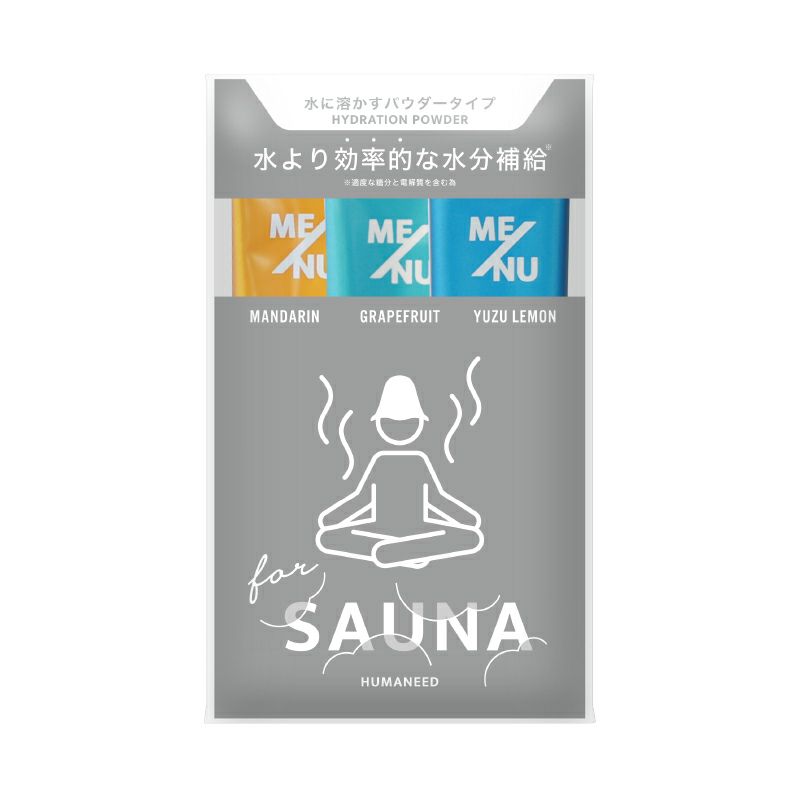 HUMANEED サウナアソート経口補水液 500ml 3本