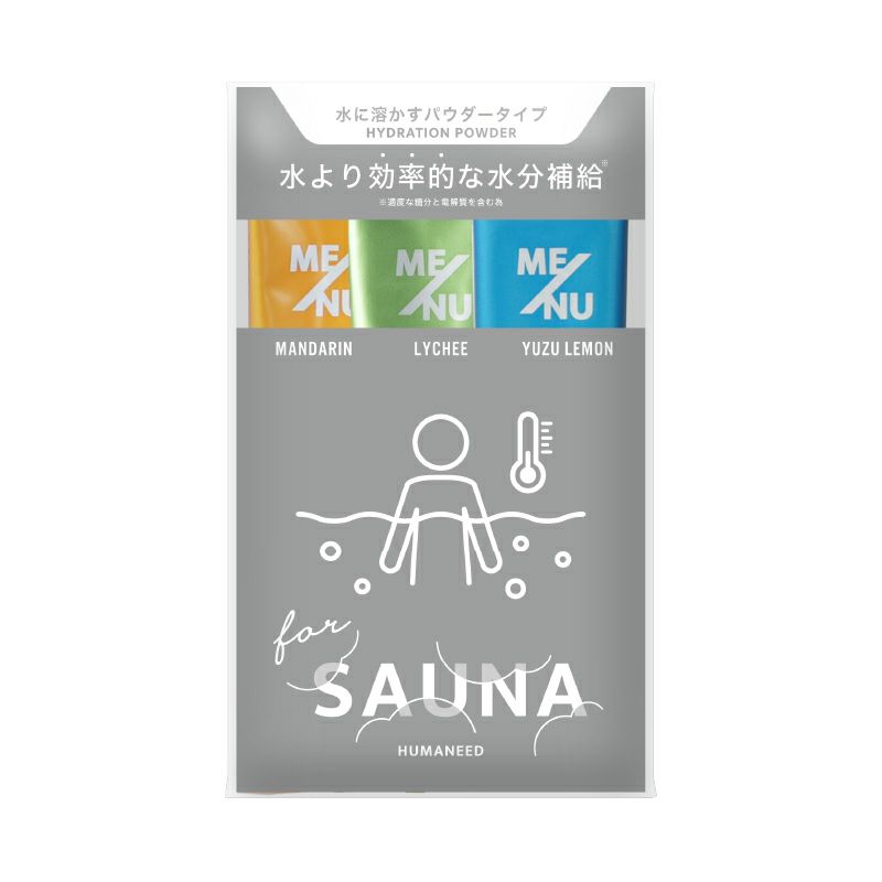 HUMANEED サウナアソート経口補水液 500ml 3本