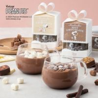 PEANUTS DRINKSマシュマロホットチョコレート ブラック/ホワイト