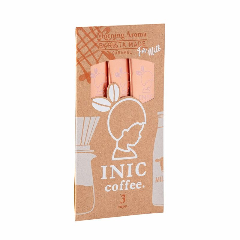INIC coffee モーニングアロマ バリスタメイド キャラメル カフェラテ