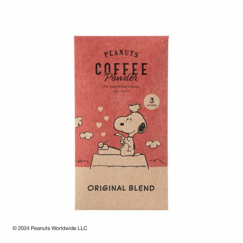 スヌーピー コーヒースティック 3本入 ／ オリジナルブレンド〔PEANUTS