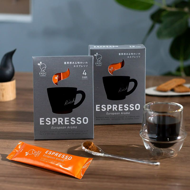 INIC coffee エスプレッソ European Aroma スティックコーヒー 4本入り