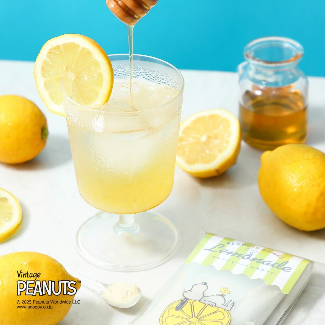 PEANUTS DRINKS ハニーレモネード