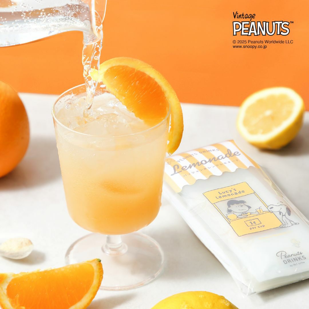 PEANUTS DRINKS オレンジレモネード