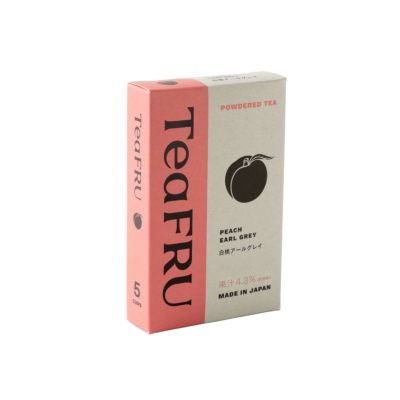 TeaFRU白桃アールグレイのパッケージ写真