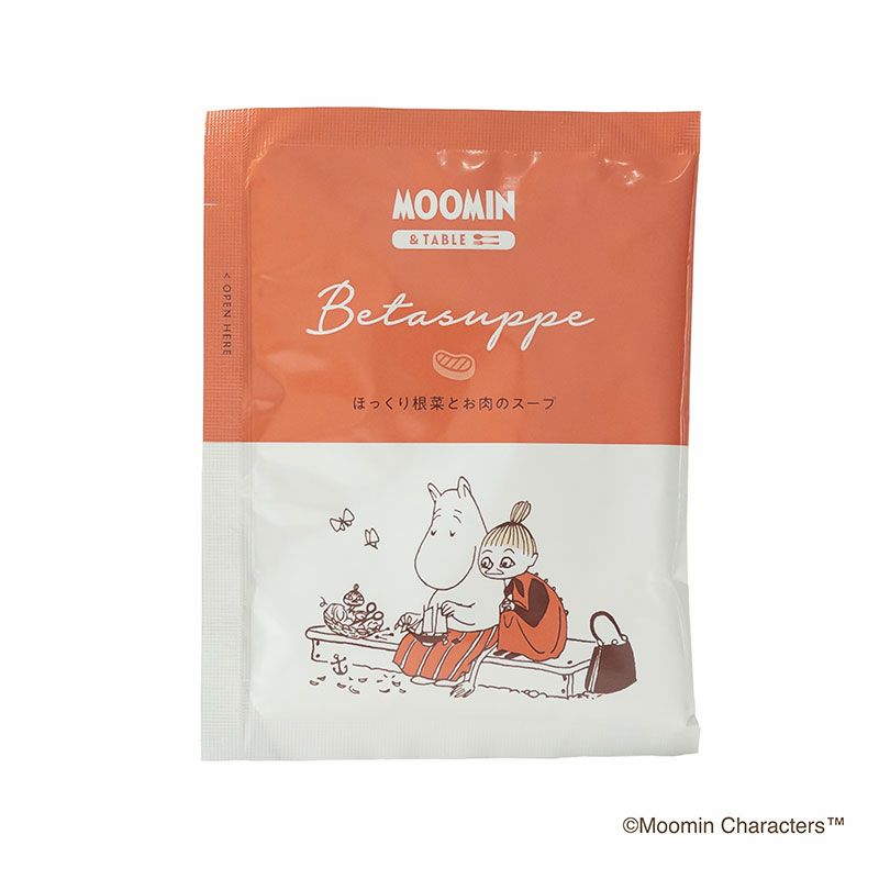 ムーミン ＆ テーブルベタスッペほっくり根菜とお肉のスープ　単品パッケージ