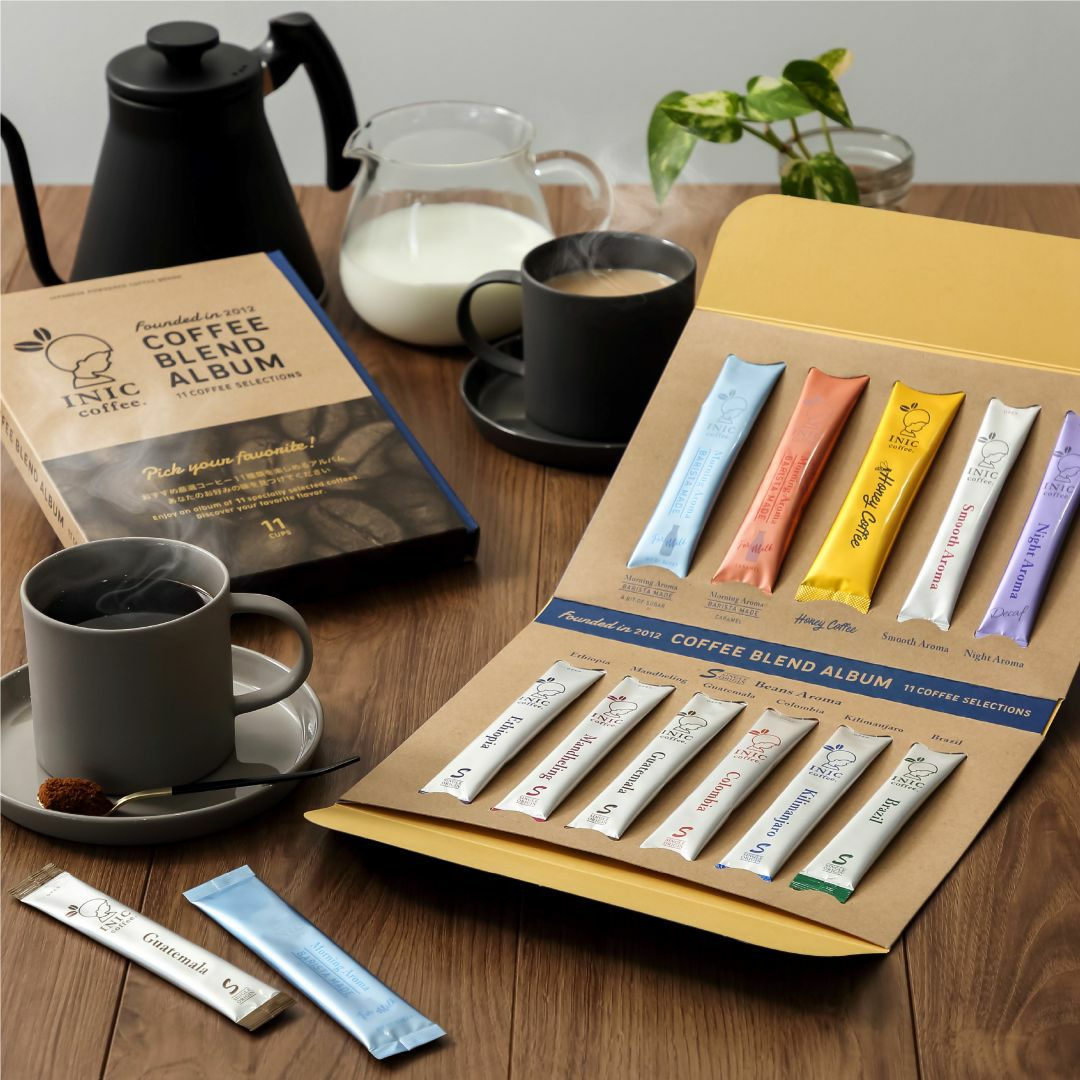 COFFEE BLEND ALBUM 11種アソート INIC coffee 公式通販サイト