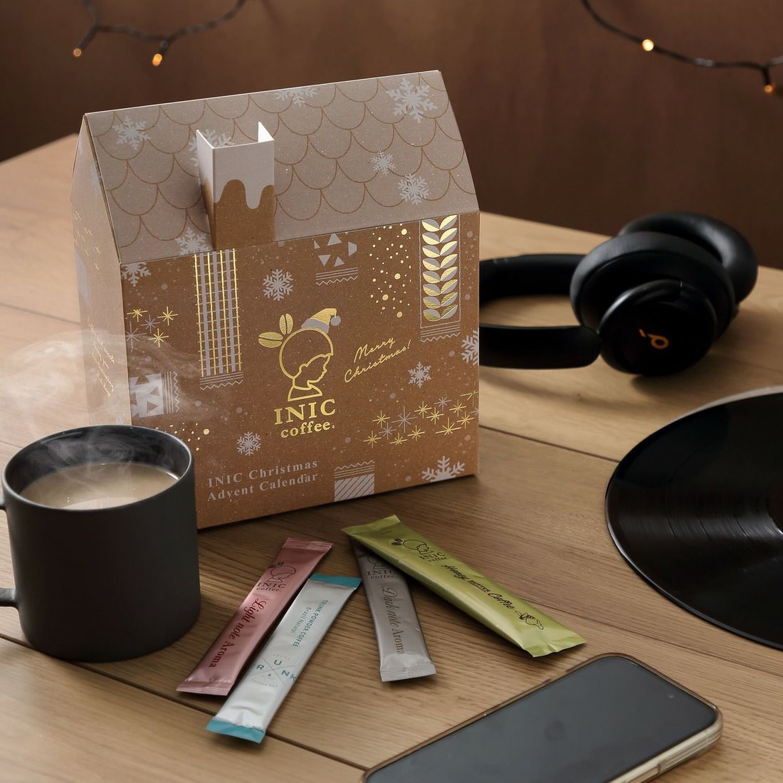 INIC coffee クリスマス 音と香りのプレイリストアドベントカレンダー 2025